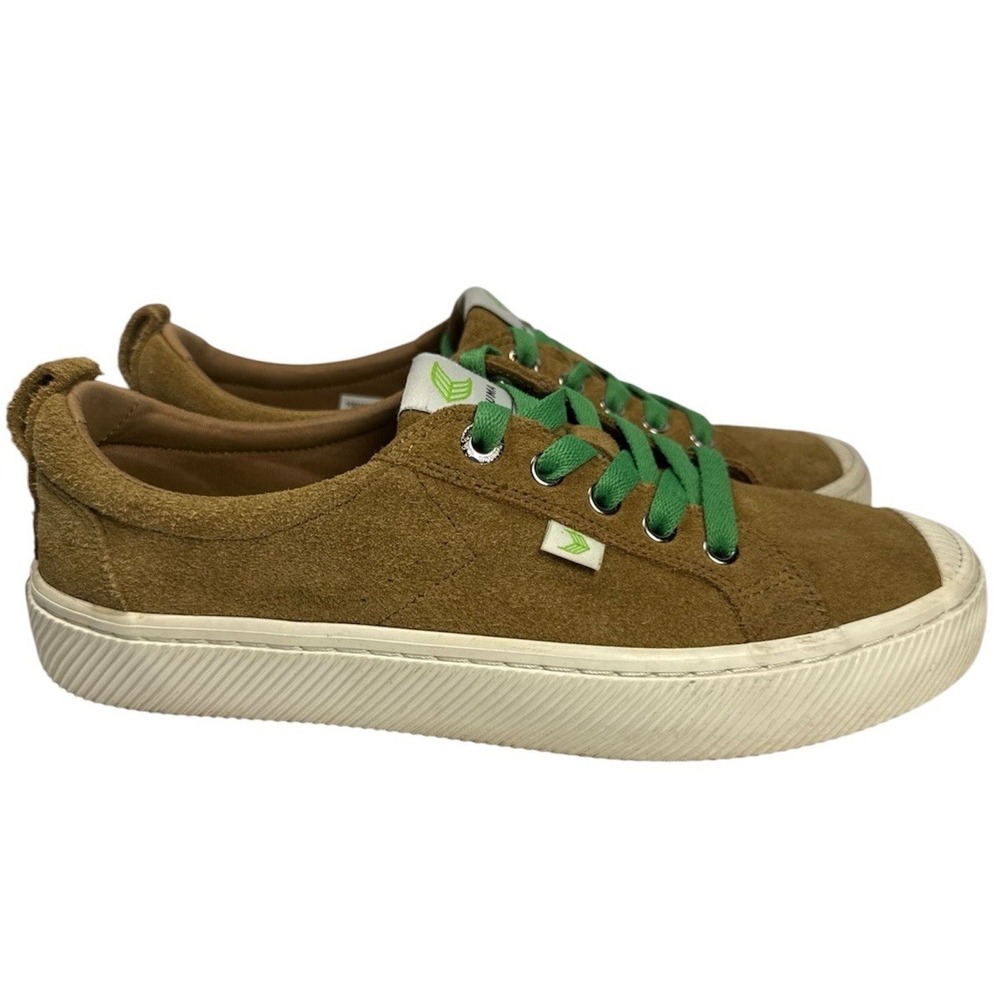 Cariuma Brazil OCA Premium Leather Unisex Low Sneakers Shoes W 8.5 /M 7